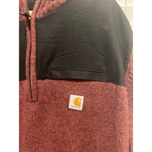 Carhartt Wool Blend 1/4 Zip Sweater‎  - Size XXL - Picture 2 of 6